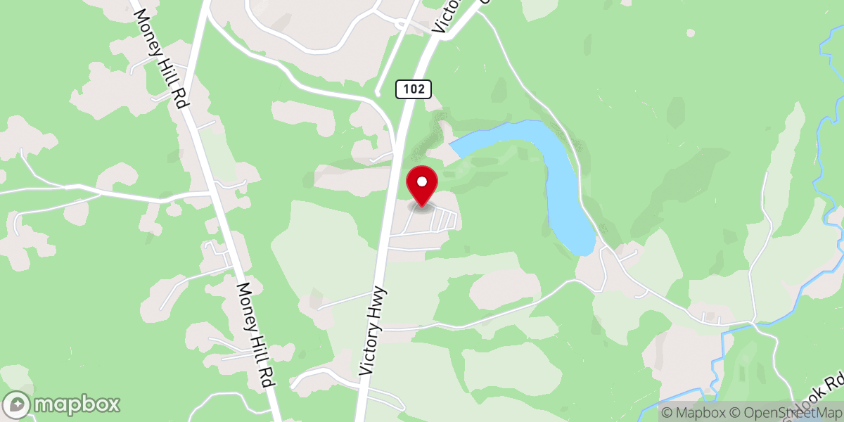 Map showing location of Glad Tidings Community Church