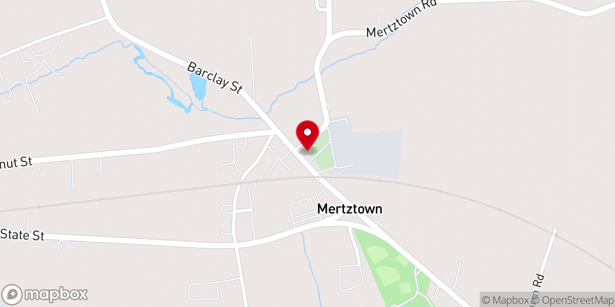 Map showing location of Christian Congregation Church