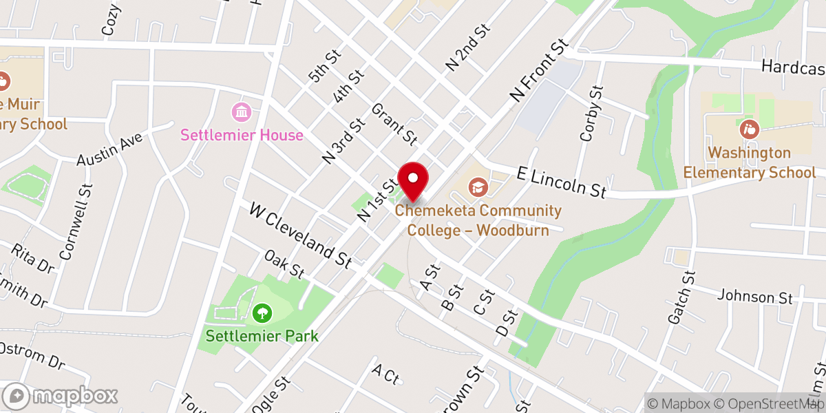 Map showing location of The Pierogi Place
