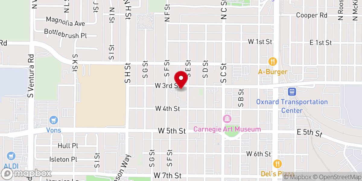 Map showing location of Santa Clara Roman Catholic Church