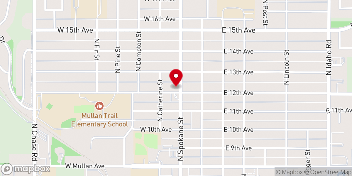 Map showing location of Calvary Independent Baptist