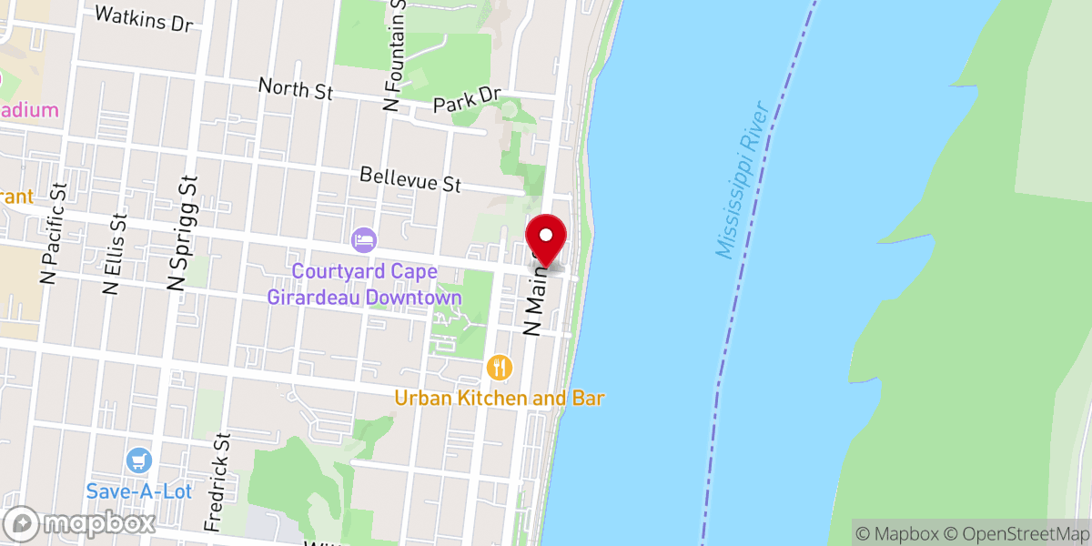 Map showing location of Renaissance World Mission Inc