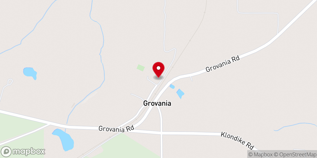 Map showing location of Free Providence Baptist Church