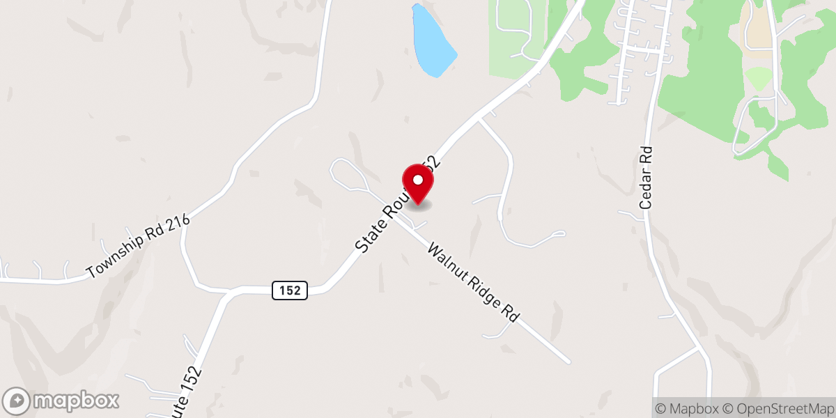 Map showing location of St John Fisher Church