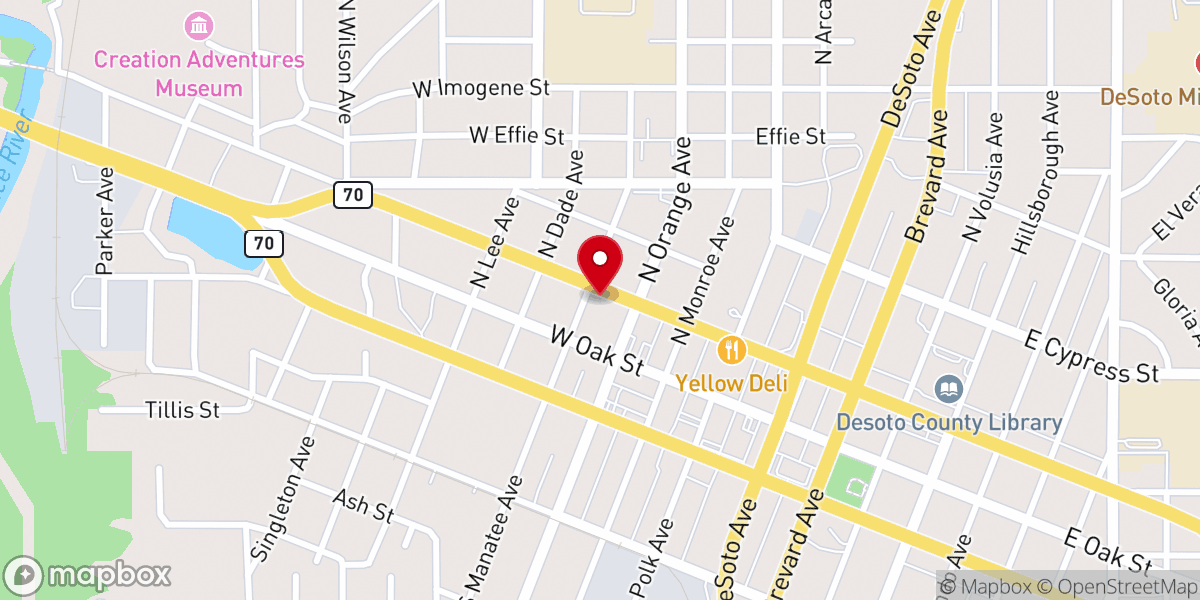 Map showing location of St. Edmund the Martyr Episcopal Church