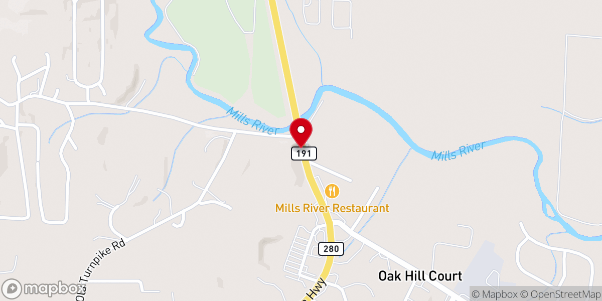 Map showing location of Graceway Church Inc