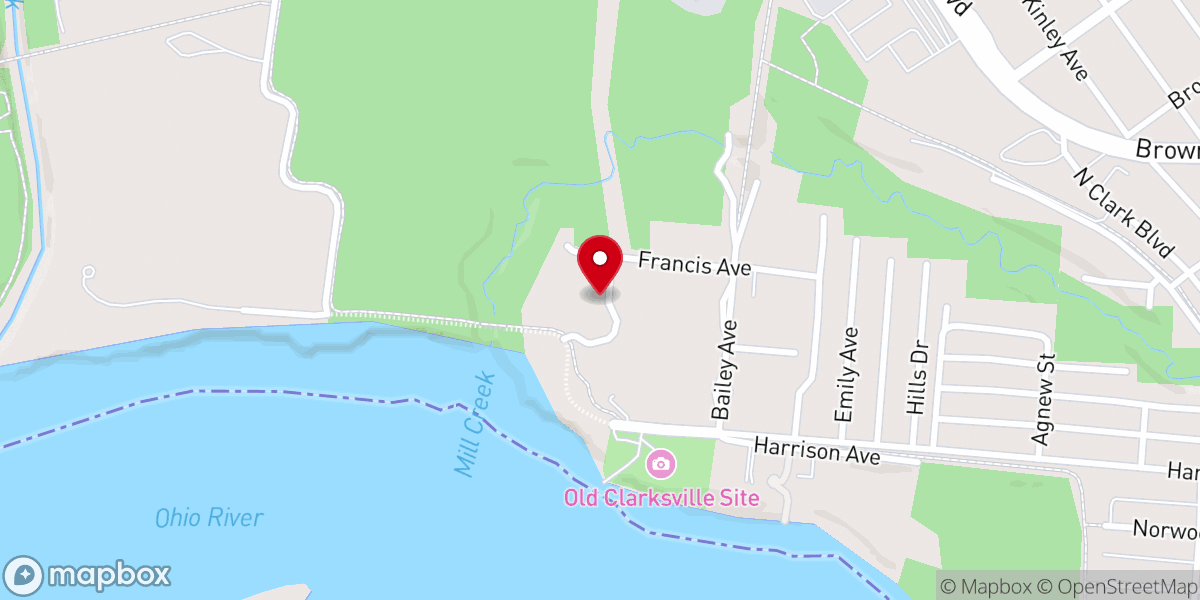 Map showing location of The Vista at Origin Park