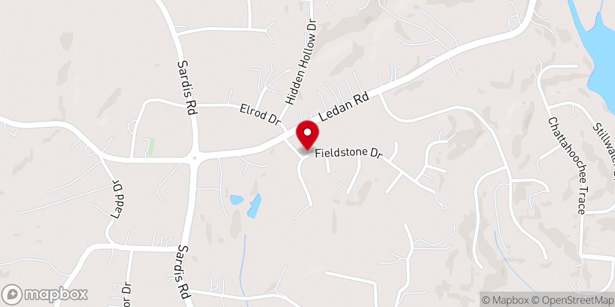Map showing location of Iglesia Cristo Viene Inc
