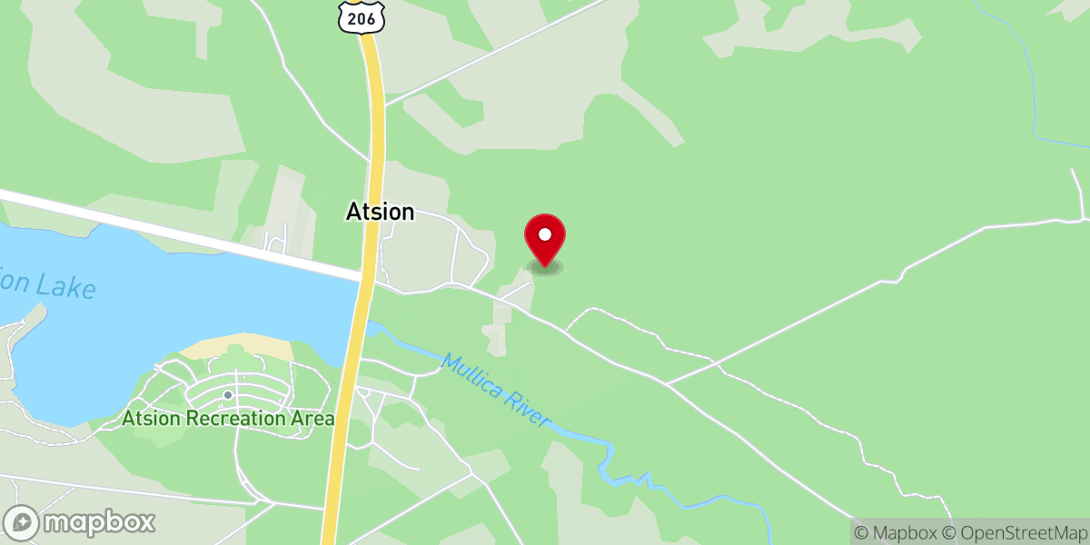 Map showing location of Grace Bible Baptist Church