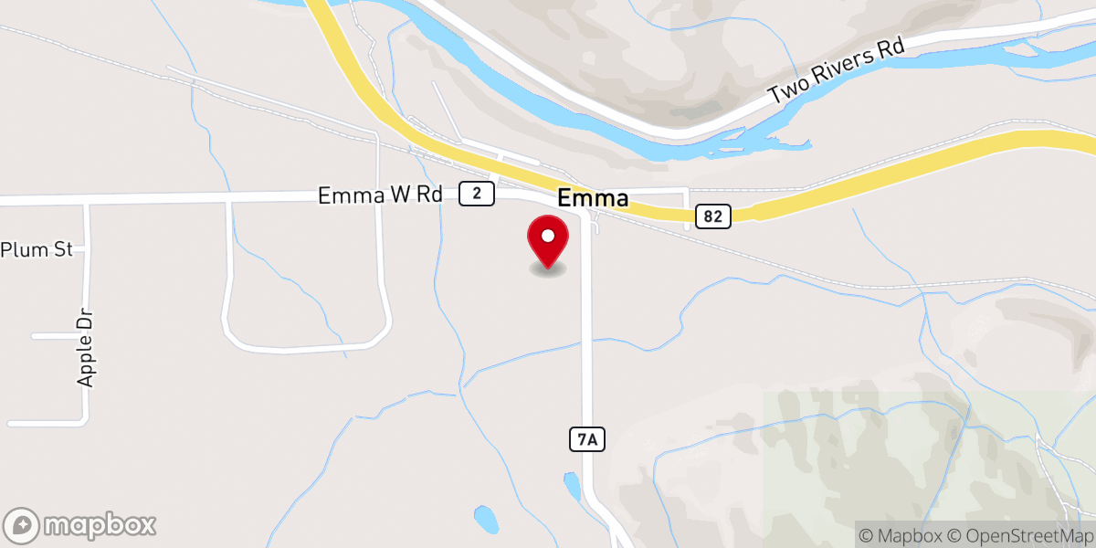 Map showing location of Grace Church-The Roaring Fork