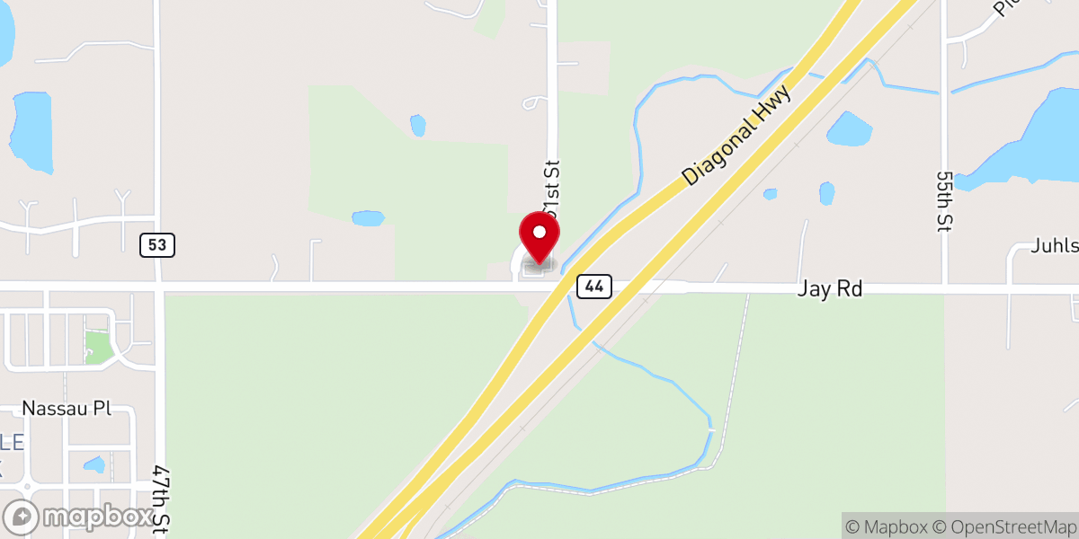 Map showing location of Boulder Chinese Baptist Church