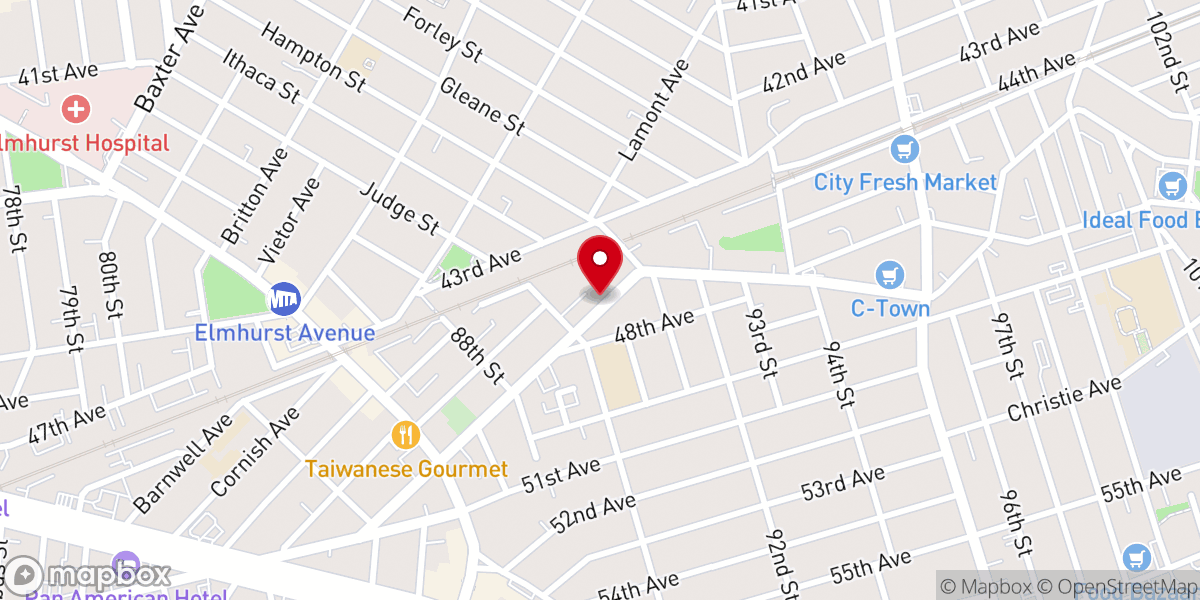 Map showing location of Revival Life Church