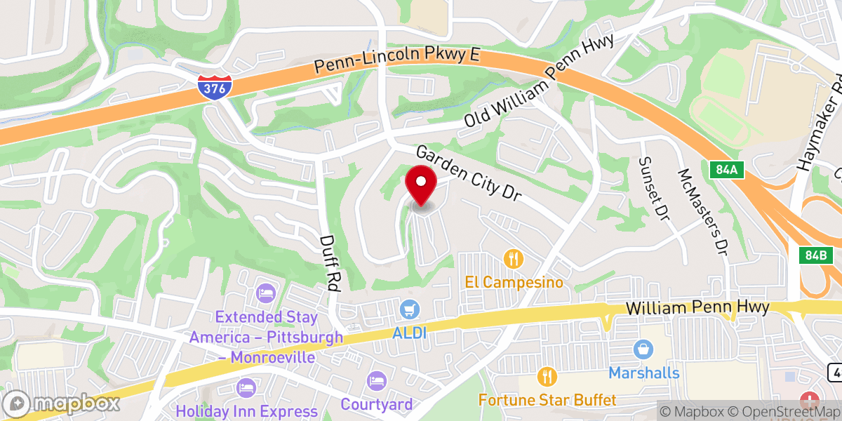 Map showing location of Christ the Divine Shepherd Parish