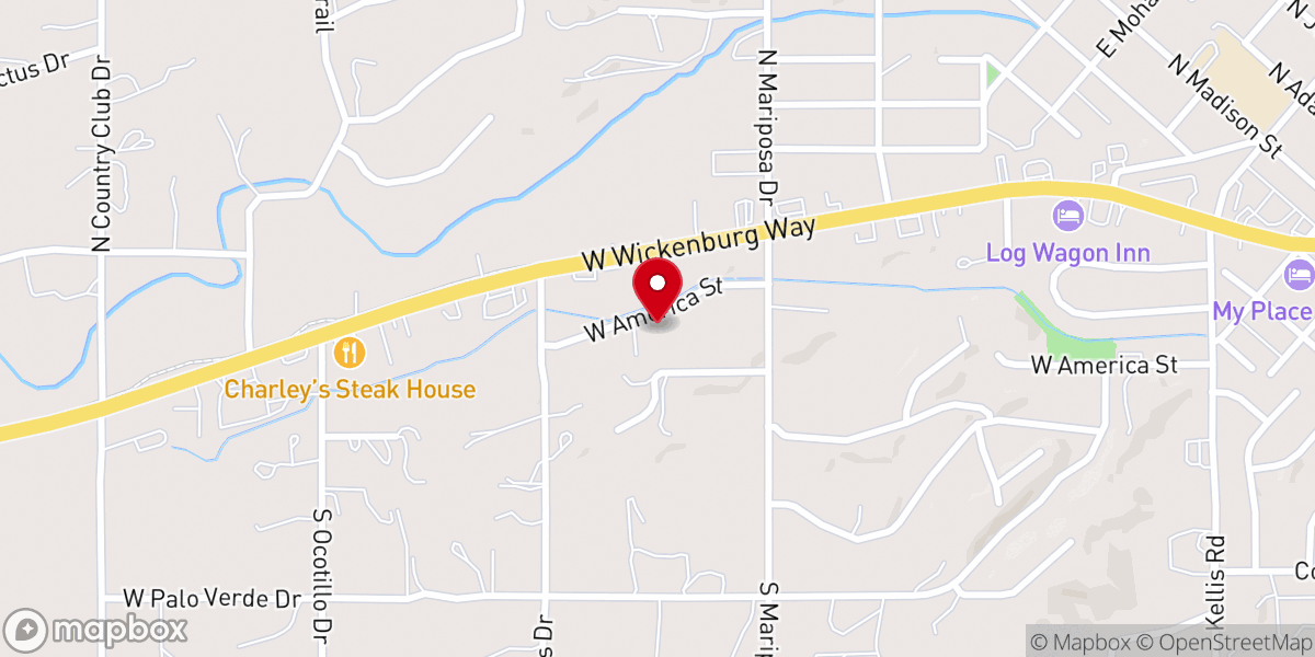 Map showing location of THE PLACE Church