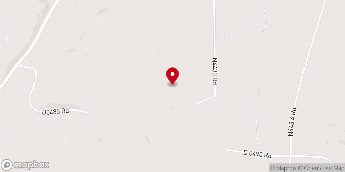 Map showing location of Sander Barnes Ministries