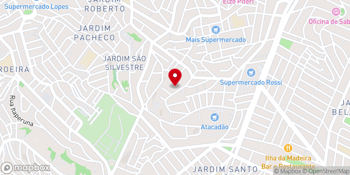 Map showing location of IEMA Igreja Evangélica Ministério Alfa