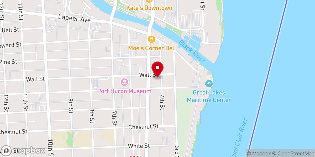 Map showing location of Bridges