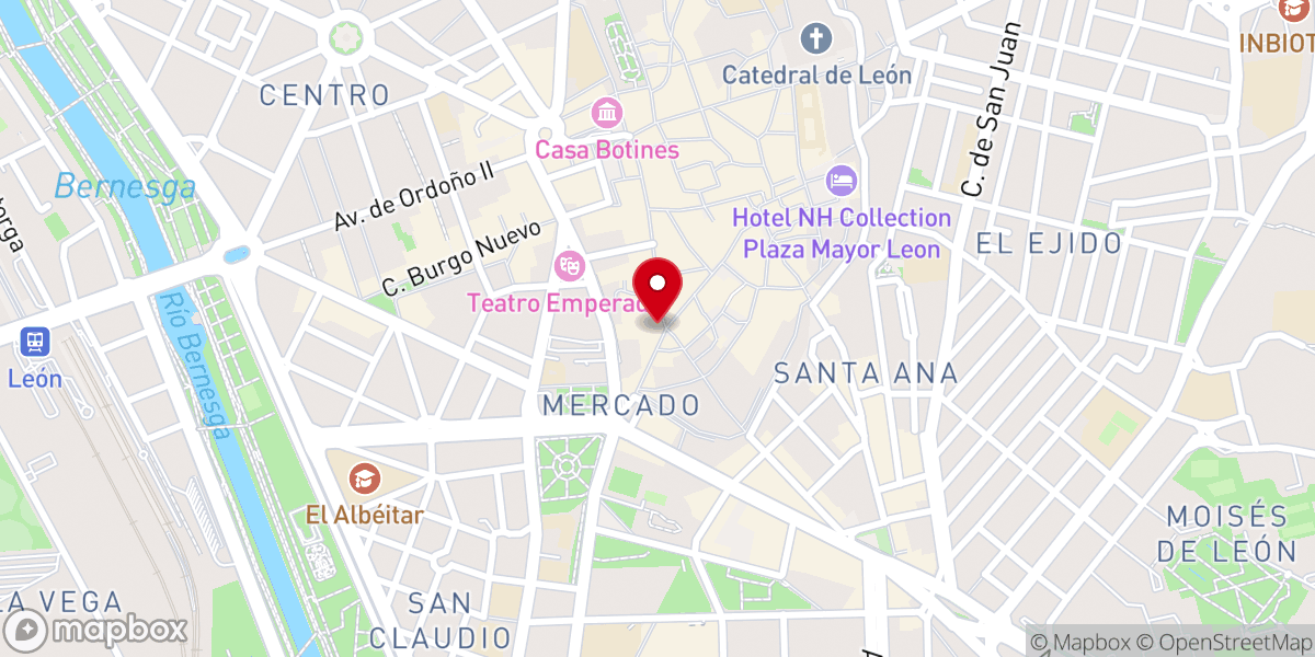 Map showing location of Monasterio de Concepcionistas || Repostería artesanal