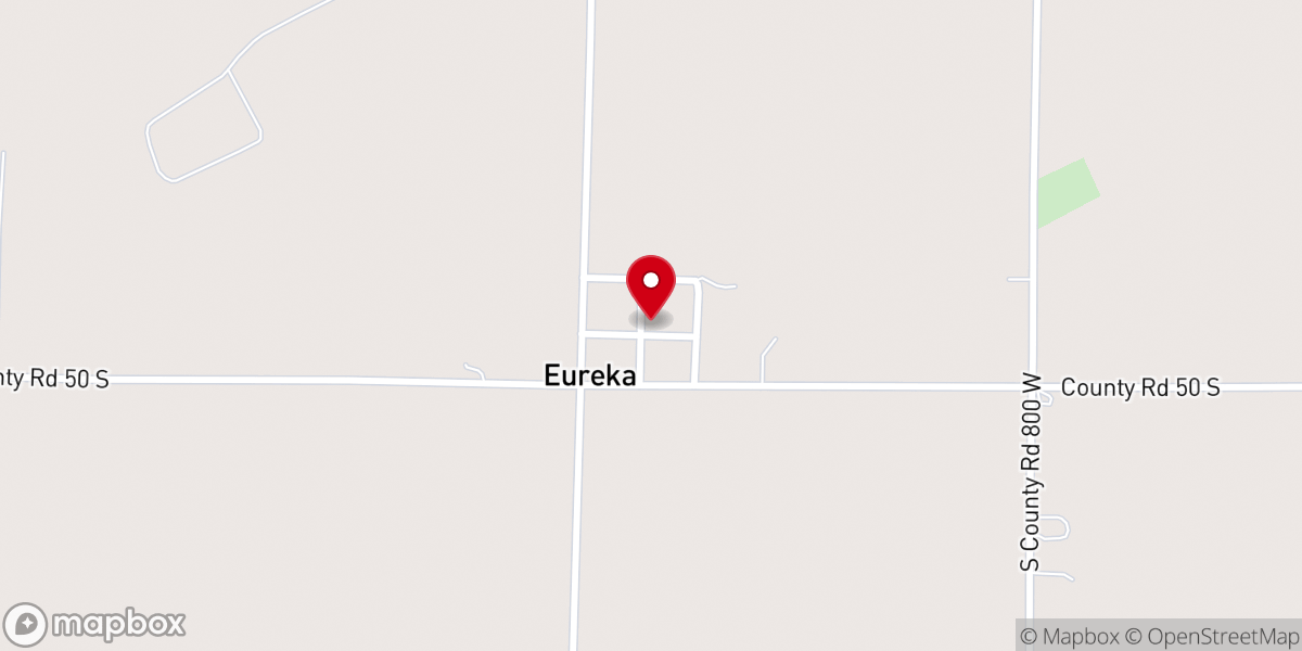 Map showing location of Baker Creek Baptist