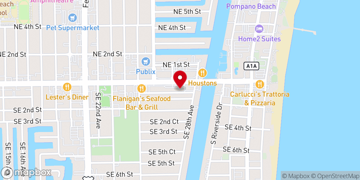 Map showing location of Franciscan Parish of the Resurrection