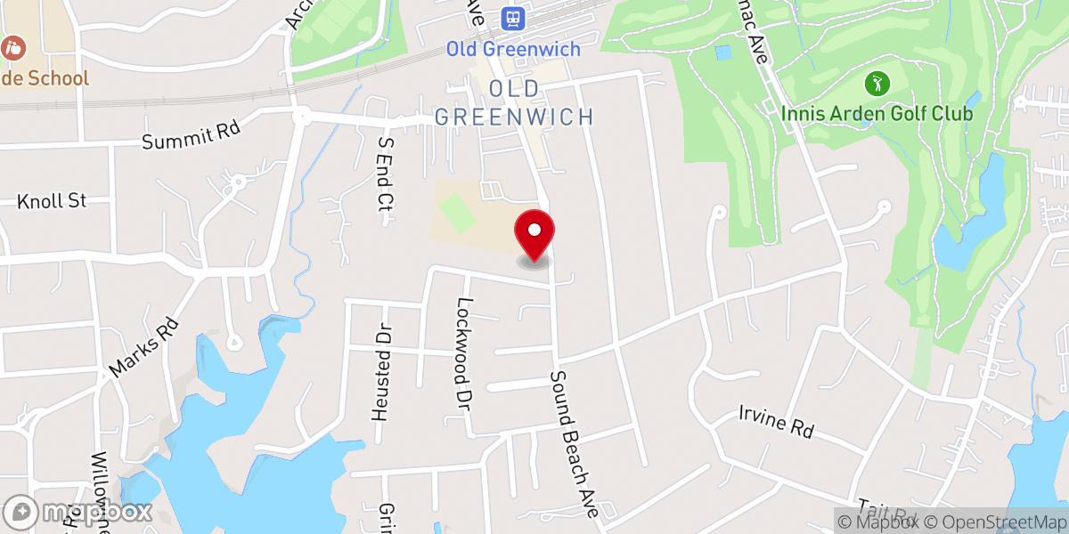 Map showing location of Center for Spiritual Development