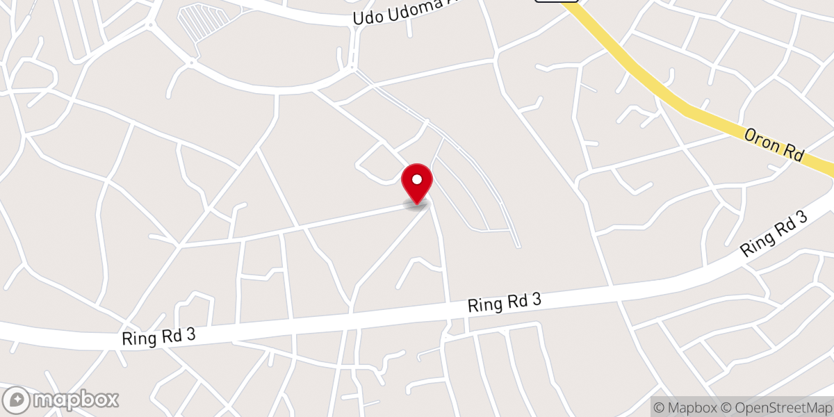 Map showing location of RCCG ROYAL ARENA PARISH