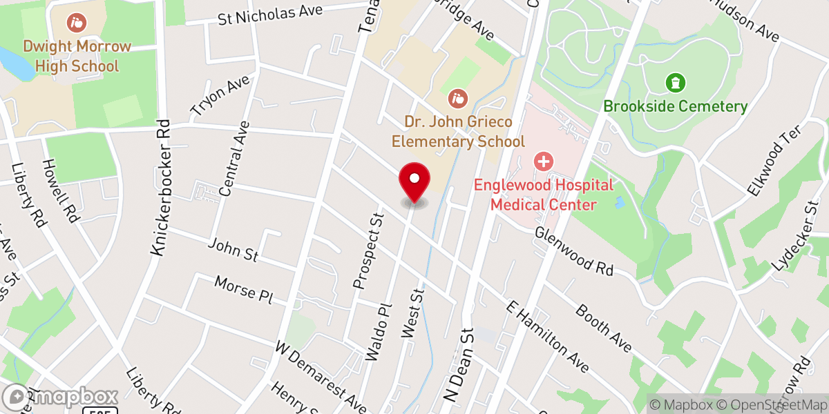 Map showing location of Refuge Temple Church of God