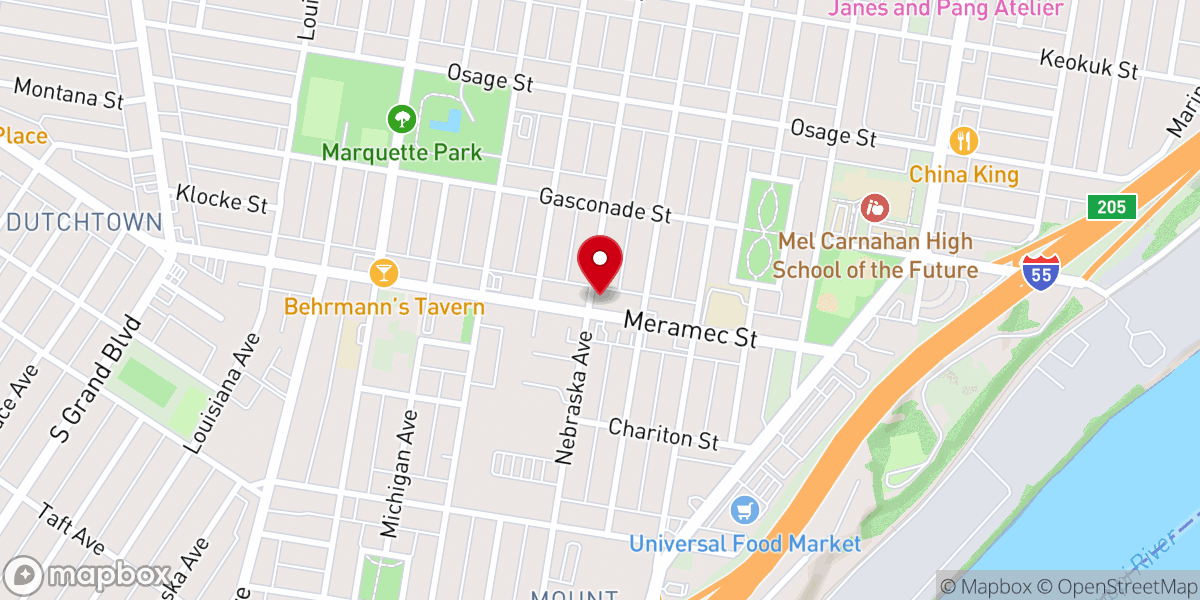 Map showing location of Upon this ROCK Holiness Church