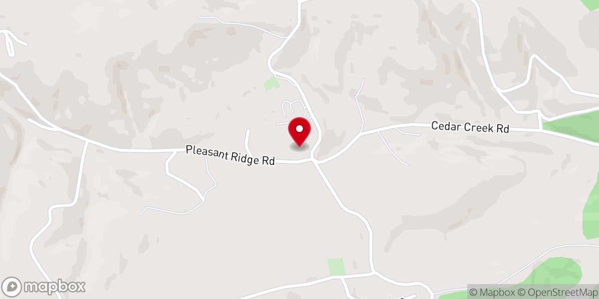 Map showing location of Coolidge First Baptist Church
