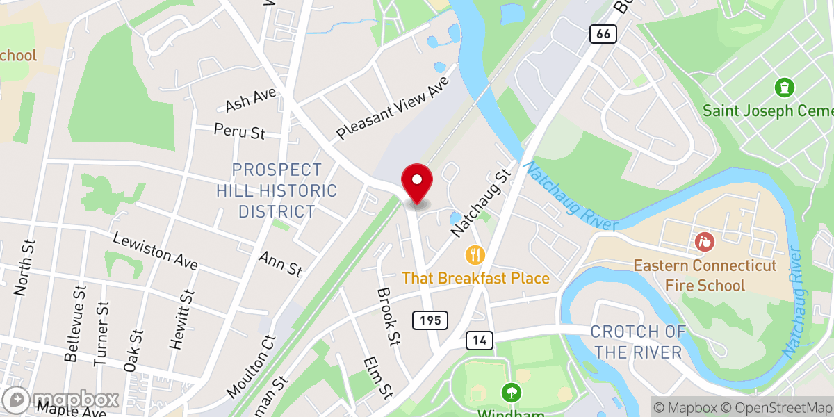 Map showing location of Iglesia Cristiana Pentecostal