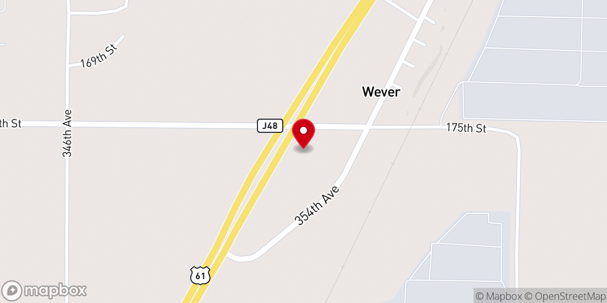 Map showing location of Grace Bible Church