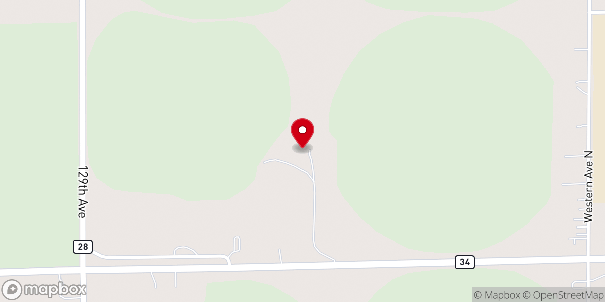 Map showing location of Iglesia Adventista Hispana en Park Rapids