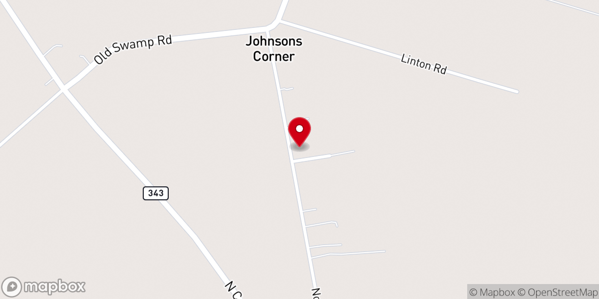 Map showing location of Open Door Christian Fellowship