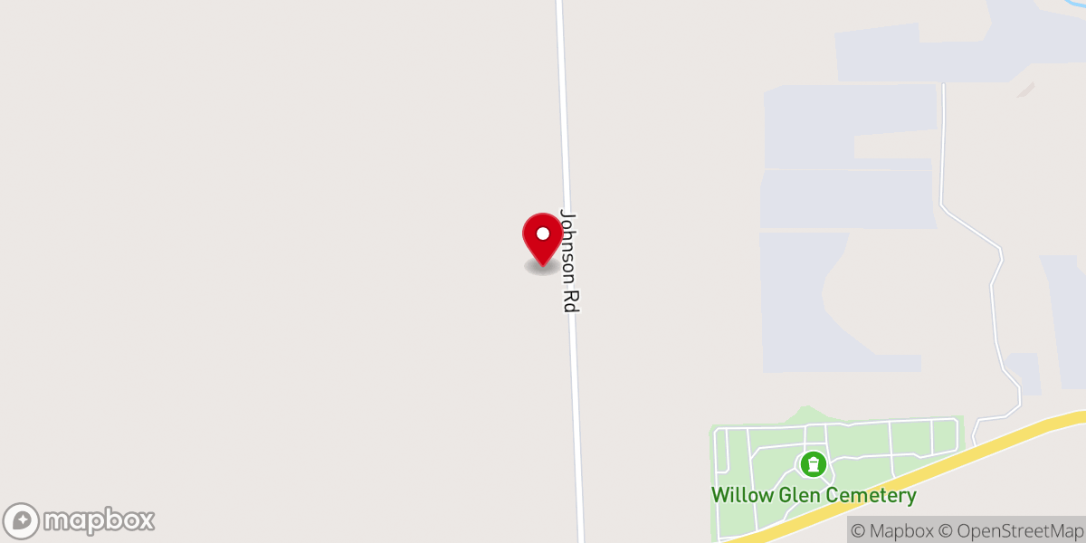 Map showing location of Thrive Church