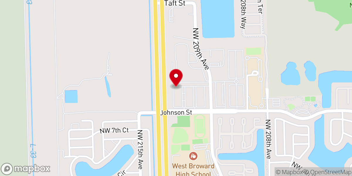 Map showing location of A New Beginning Church