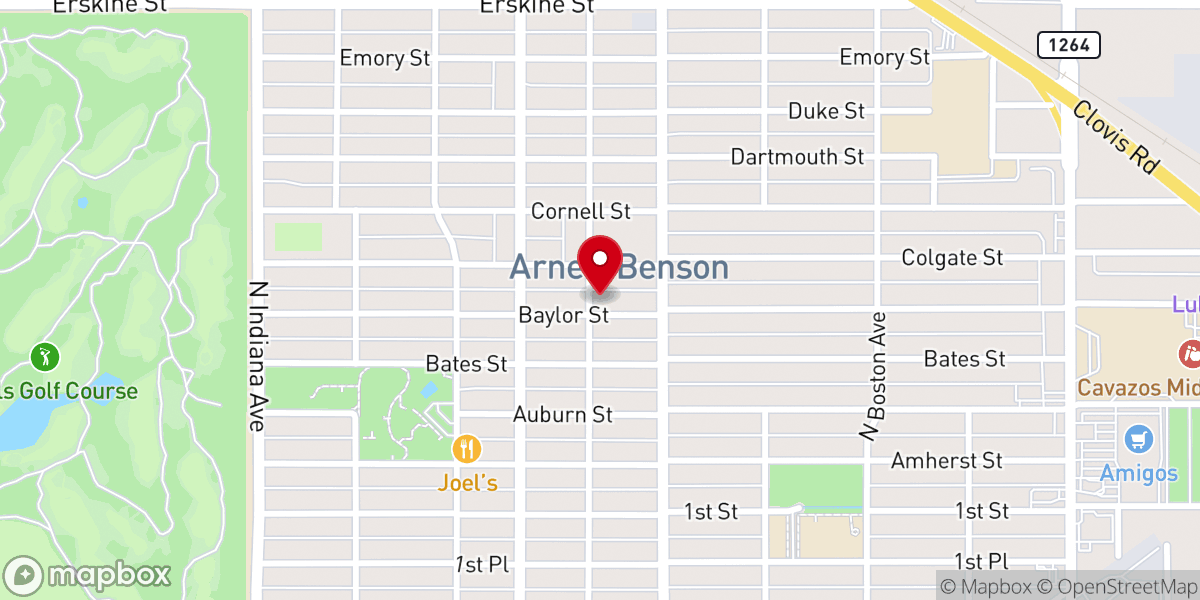 Map showing location of New Beginnings Church INT