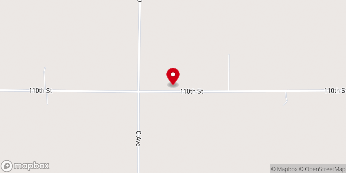 Map showing location of West Freisland Presbyterian Church