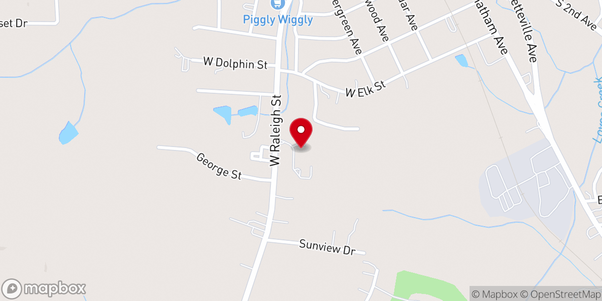Map showing location of First United Methodist Church
