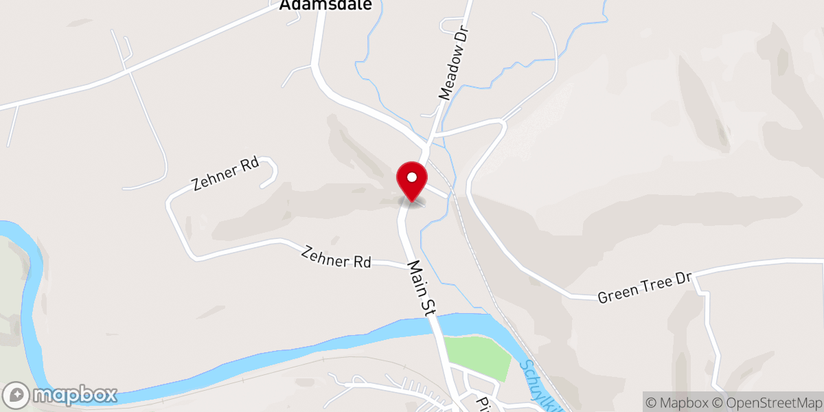 Map showing location of United Methodist