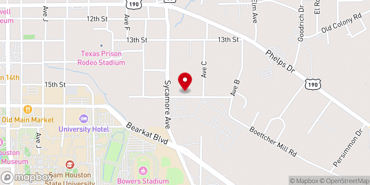 Map showing location of RCCG Rhema International Assembly