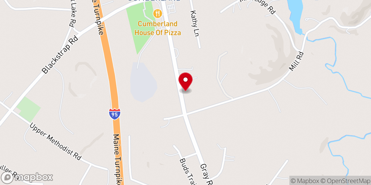 Map showing location of Beacon of Hope Ministries