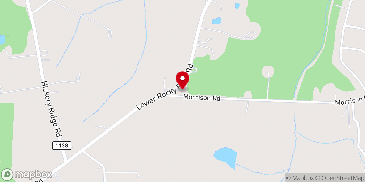Map showing location of Core Community Church