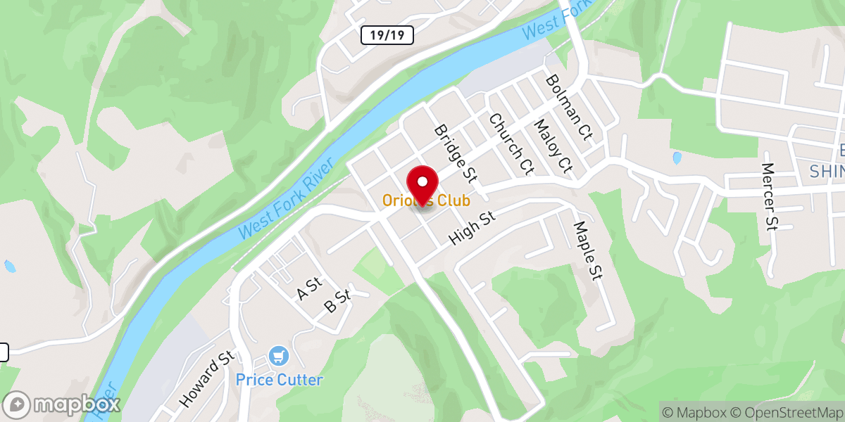 Map showing location of The Warrior's Chapel
