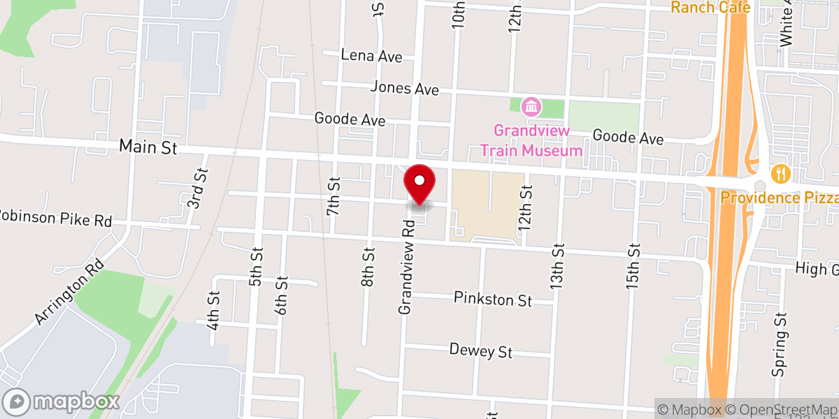 Map showing location of Gospel Fellowship