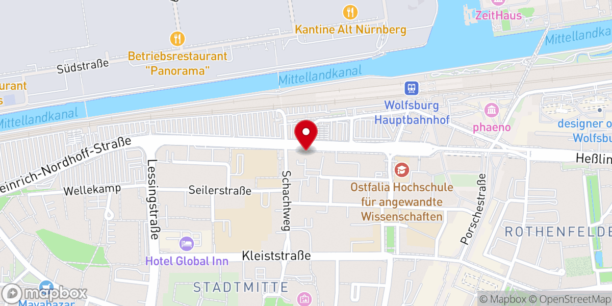 Map showing location of DITIB