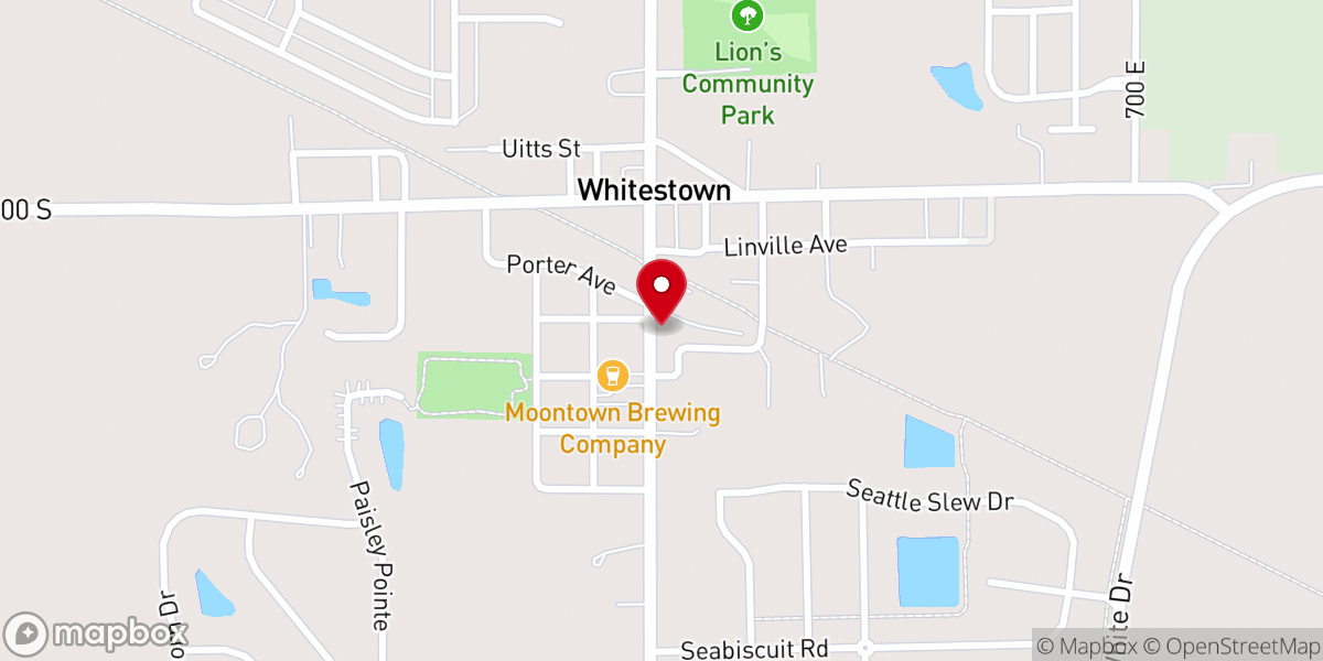 Map showing location of St Marks Lutheran Church