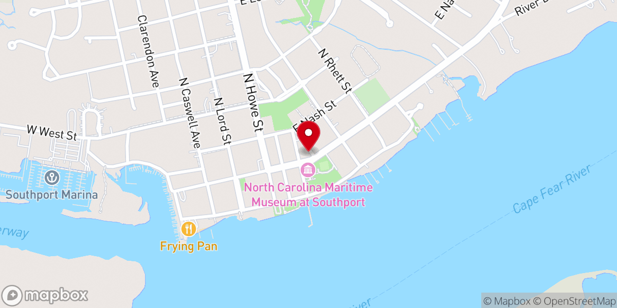 Map showing location of Chapel of the Cross