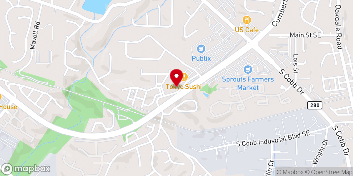 Map showing location of Iglesia Pentecostal El Arrebatamiento
