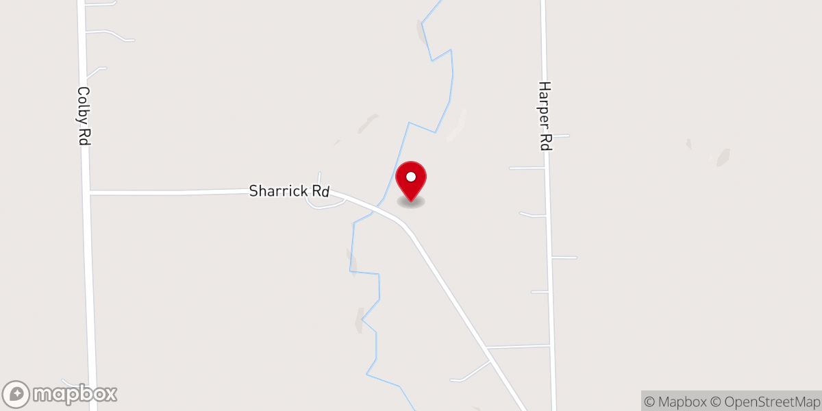 Map showing location of Draves Arboretum