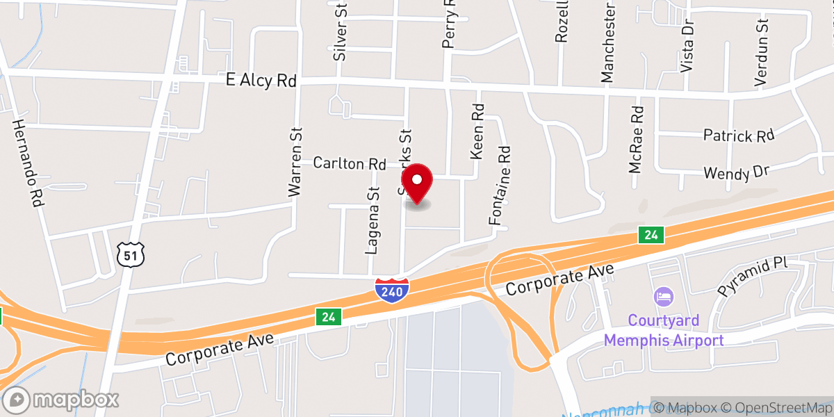 Map showing location of Christ Covenant Church International